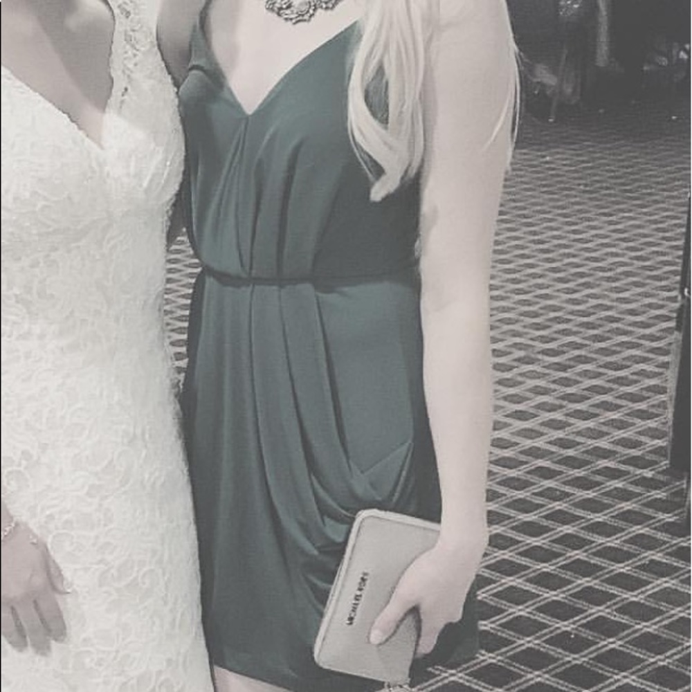 BCBG green dress